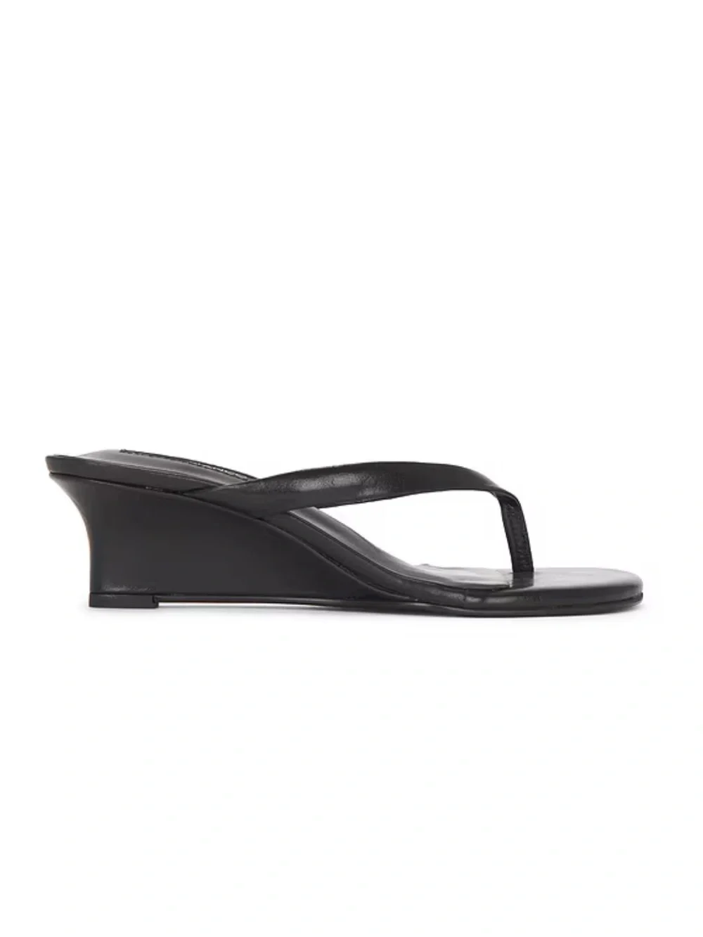 Tony Bianco Edgy Sandals wedges Black Vintage Thongs shoes Revolve Sz 7